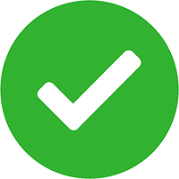 Success checkmark